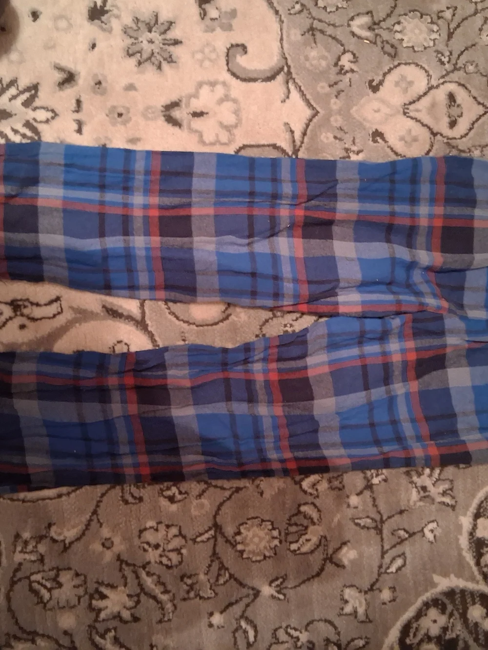 Columbia Boys' Blue Plaid Pajama Pants